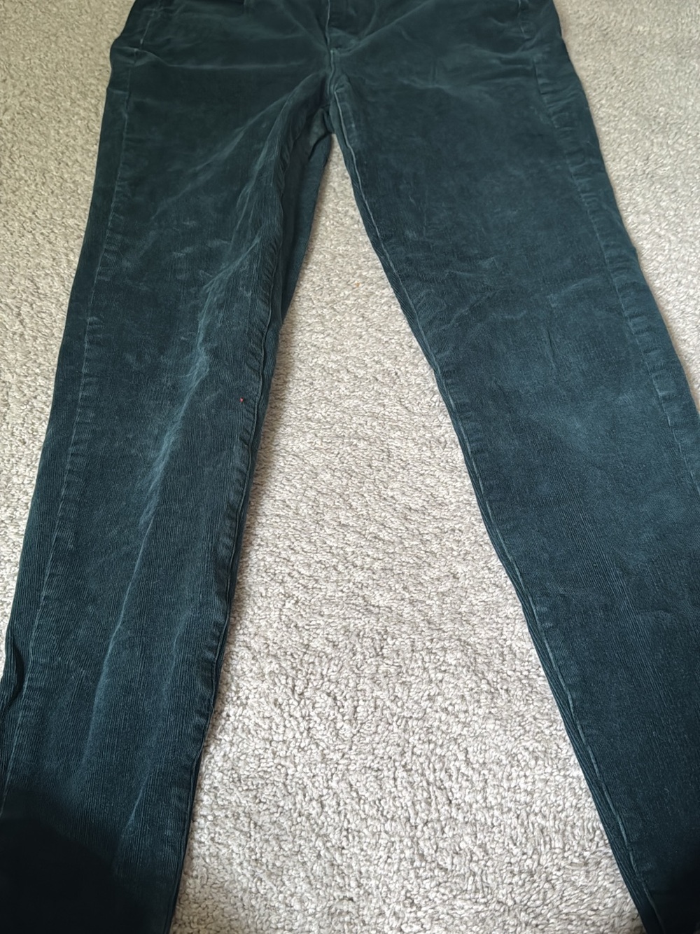 American Eagle Outfitters Dark Teal Corduroy Jeggings